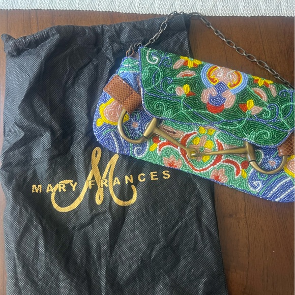 Mary Frances Handbags - Mary Frances Hand Bag Authentic Beaded